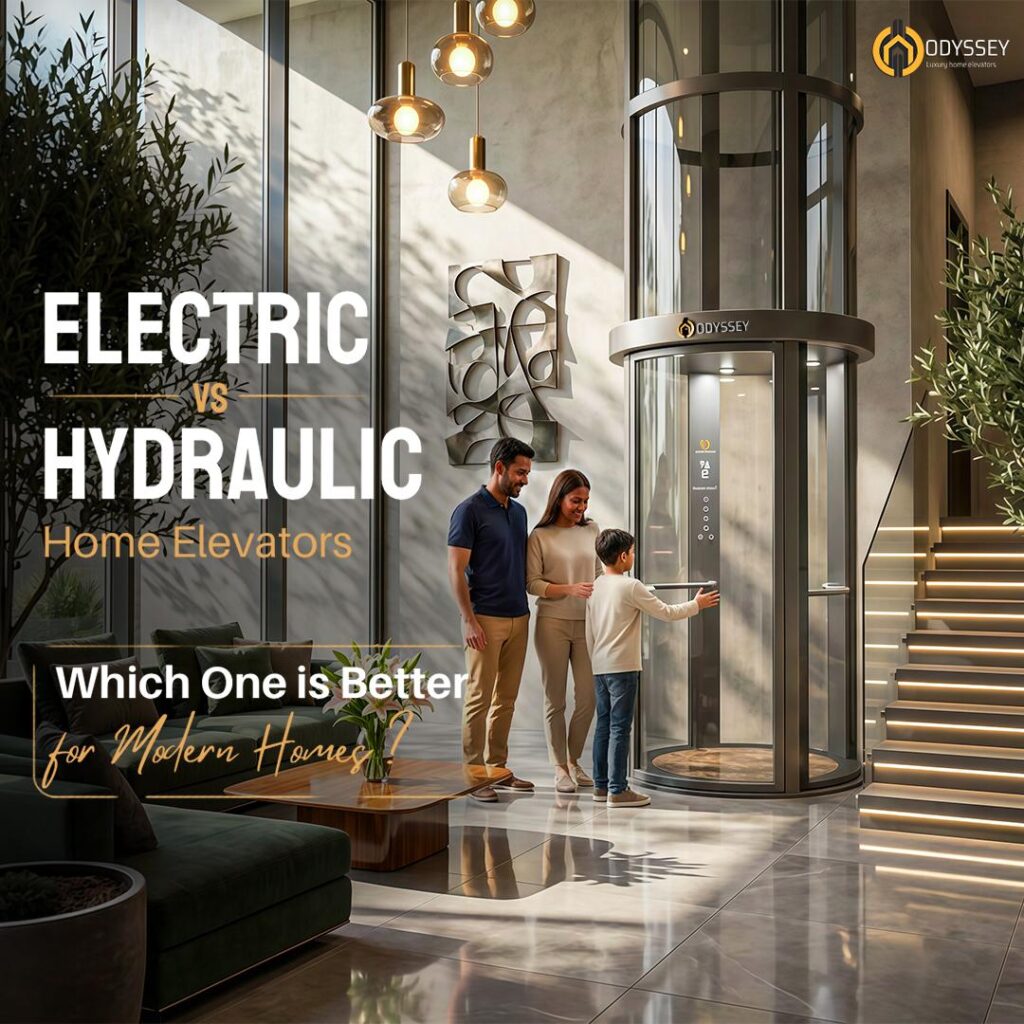 Electric vs Hydraulic home elevator