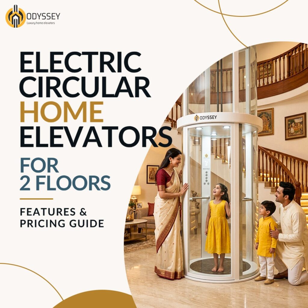 2 floor home elevator India