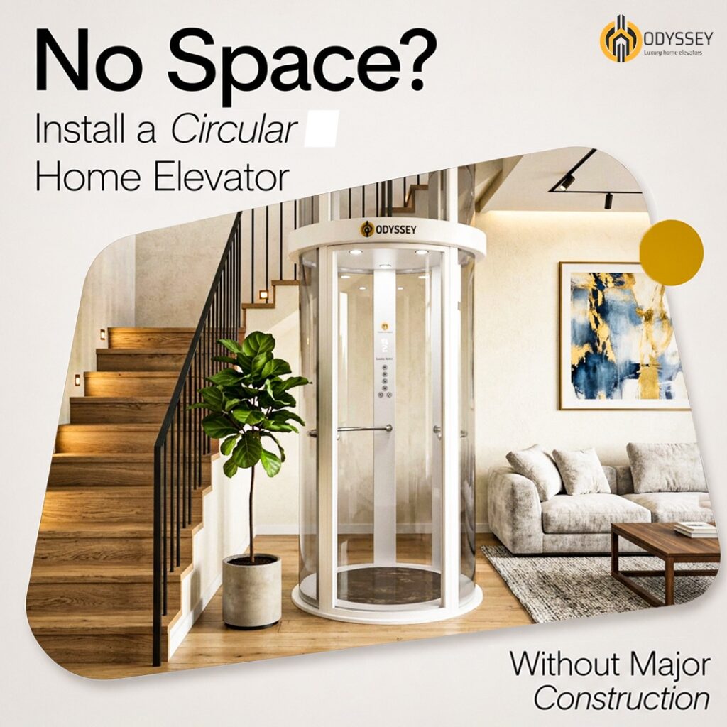 Circular Home Elevator India