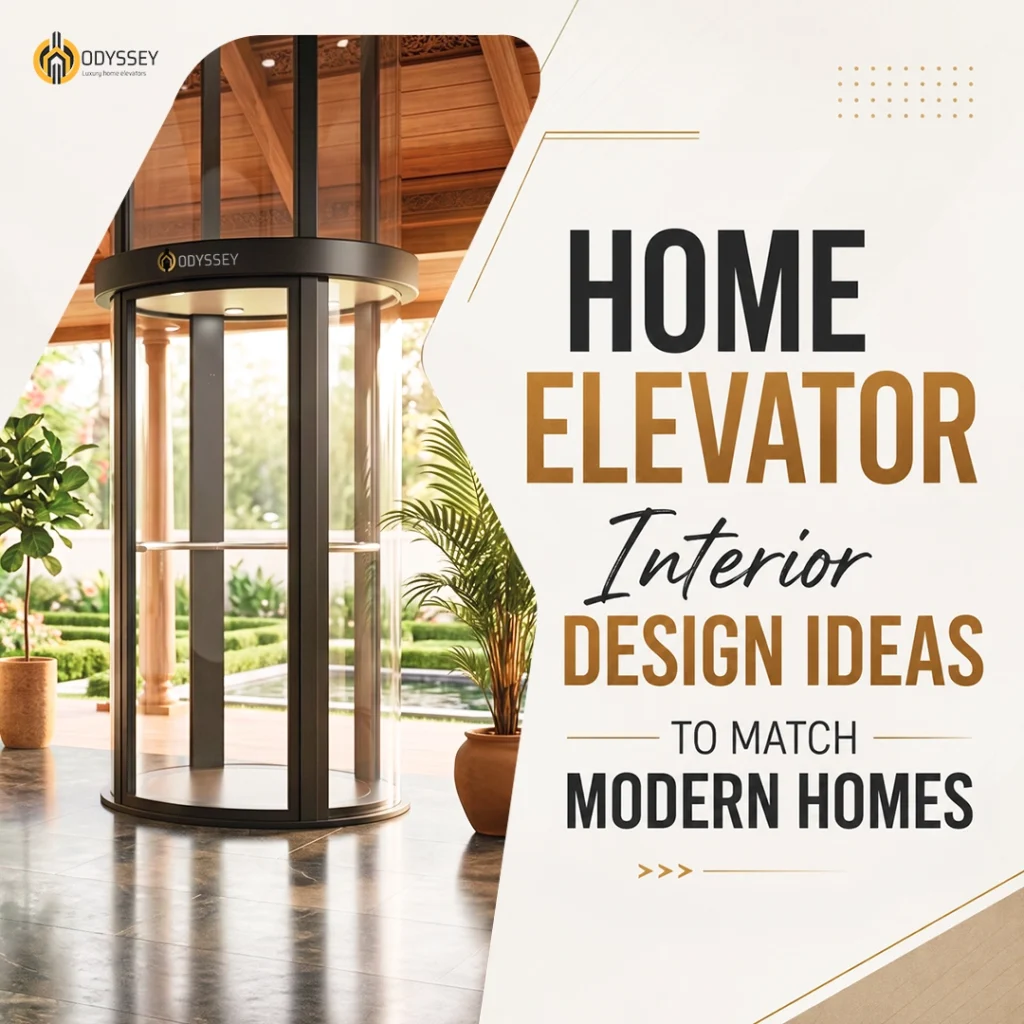 Home elevator interior design