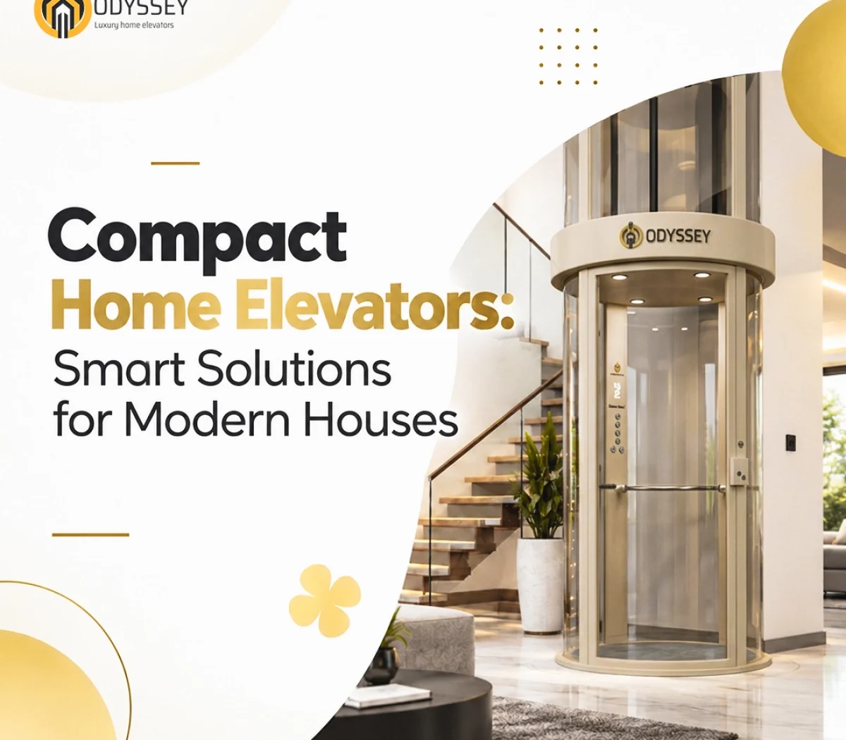 Compact Home Elevators for Modern Houses