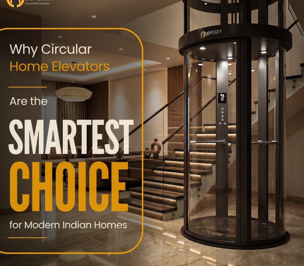 Circular Home Elevator India