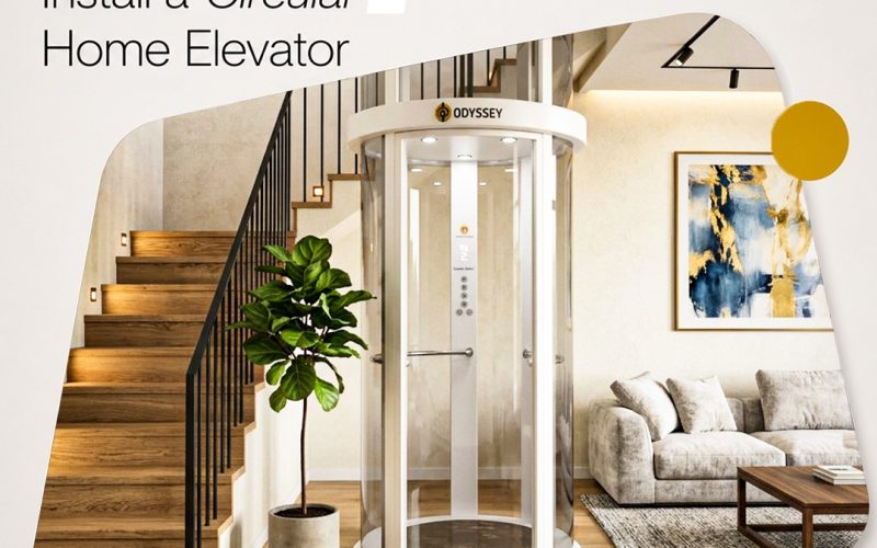 Circular Home Elevator India