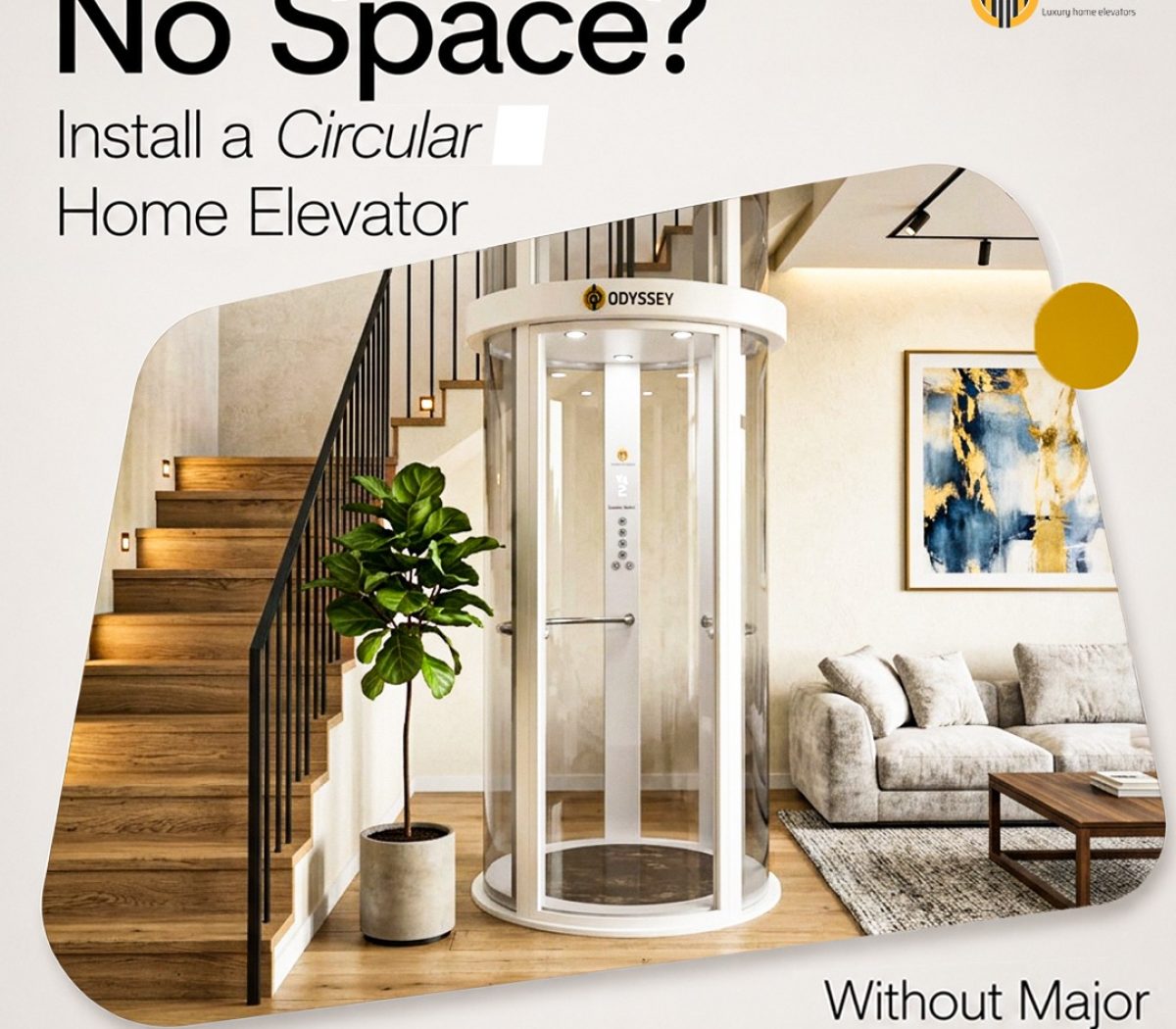 Circular Home Elevator India