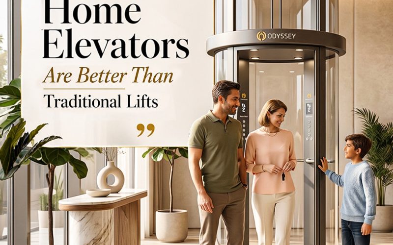 Circular Home Elevator Odyssey Elevators