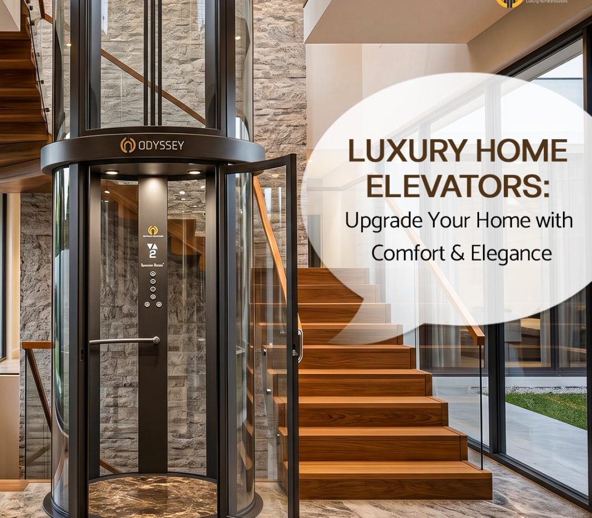 Luxury Home Elevator - Odyssey Elevator